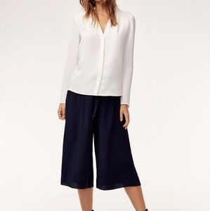 Aritizia Babaton Luiz Culottes Pants black xs